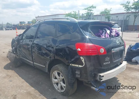 2011 Nissan Rogue Sv из США, поврежденный, VIN JN8AS5MT5BW163408